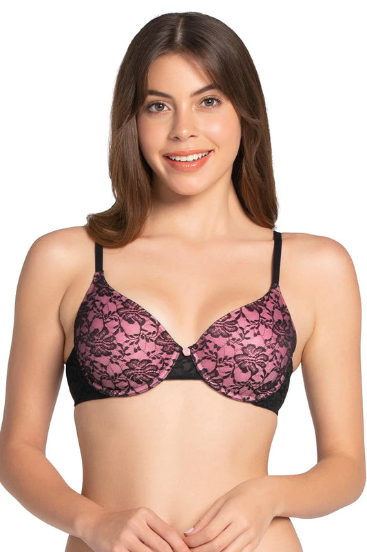 Amante Floral Romance Padded Lace Bra