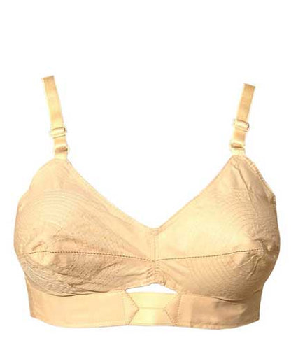 Angelform Bra-Priyasajini - Full Coverage Cotton Bra with Elastic Straps